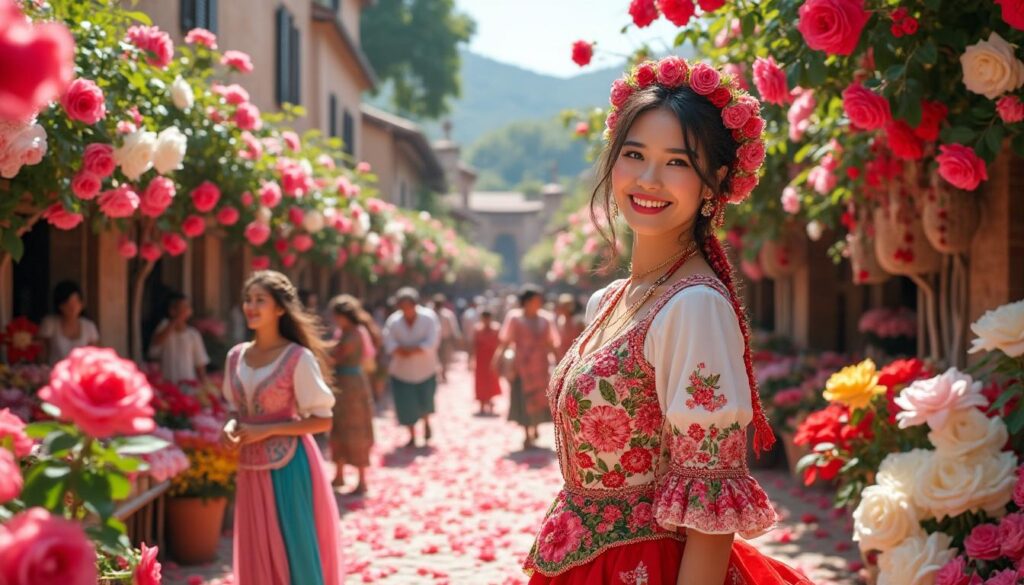 découvrez le rose festival, un événement unique où la magie des fleurs s'entrelace avec des traditions colorées pour une expérience inoubliable.