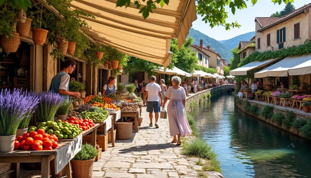 découvrez pourquoi l’isle-sur-la-sorgue charme les passionnés de marchés provençaux avec ses étals colorés, son ambiance conviviale et ses produits locaux authentiques.