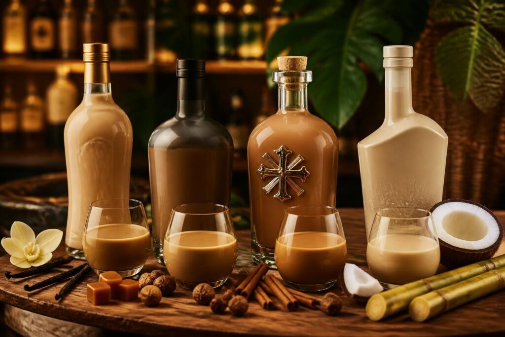 découvrez les délicieuses crèmes de rhum aux saveurs uniques de damoiseau, clément, bumbu et longueteau, pour un voyage gustatif exceptionnel.