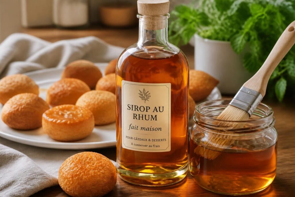 découvrez notre sirop au rhum idéal pour imbiber vos gâteaux et desserts maison, apportant une touche parfumée et moelleuse à toutes vos créations pâtissières.