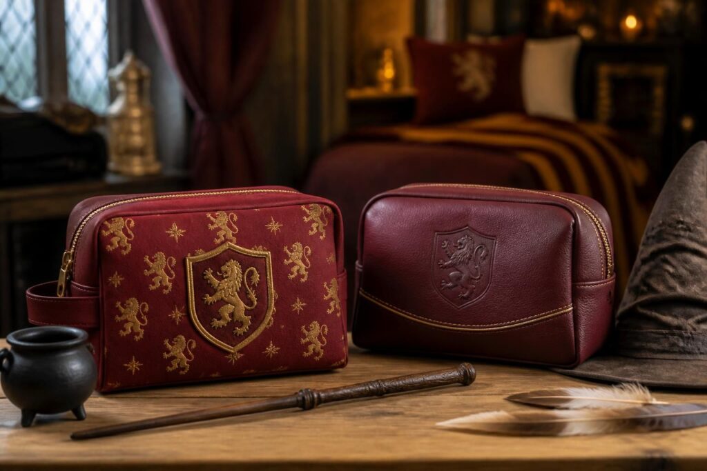 découvrez notre sélection de trousses de toilette harry potter aux couleurs de gryffondor, ainsi que les meilleures adresses pour les acheter facilement en ligne ou en boutique.
