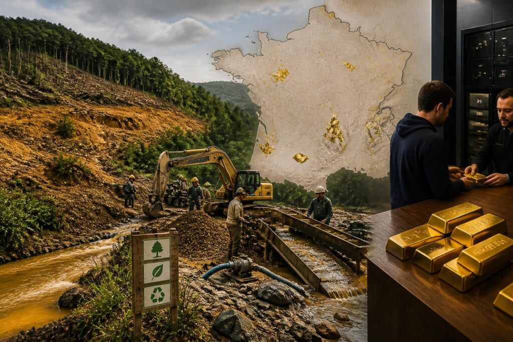 découvrez les mines d'or en france : cartes détaillées, données sur les ventes et analyse des enjeux environnementaux liés à l'exploitation aurifère.