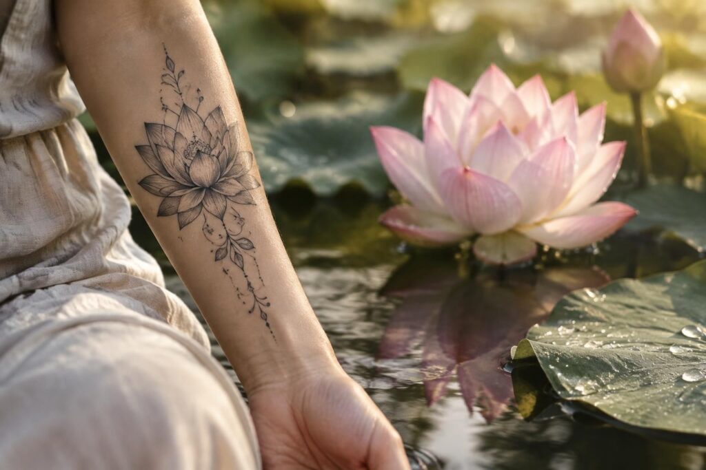 découvrez la signification de la fleur de lotus, ses symboles et ses inspirations de tatouage, entre pureté, renaissance et spiritualité.